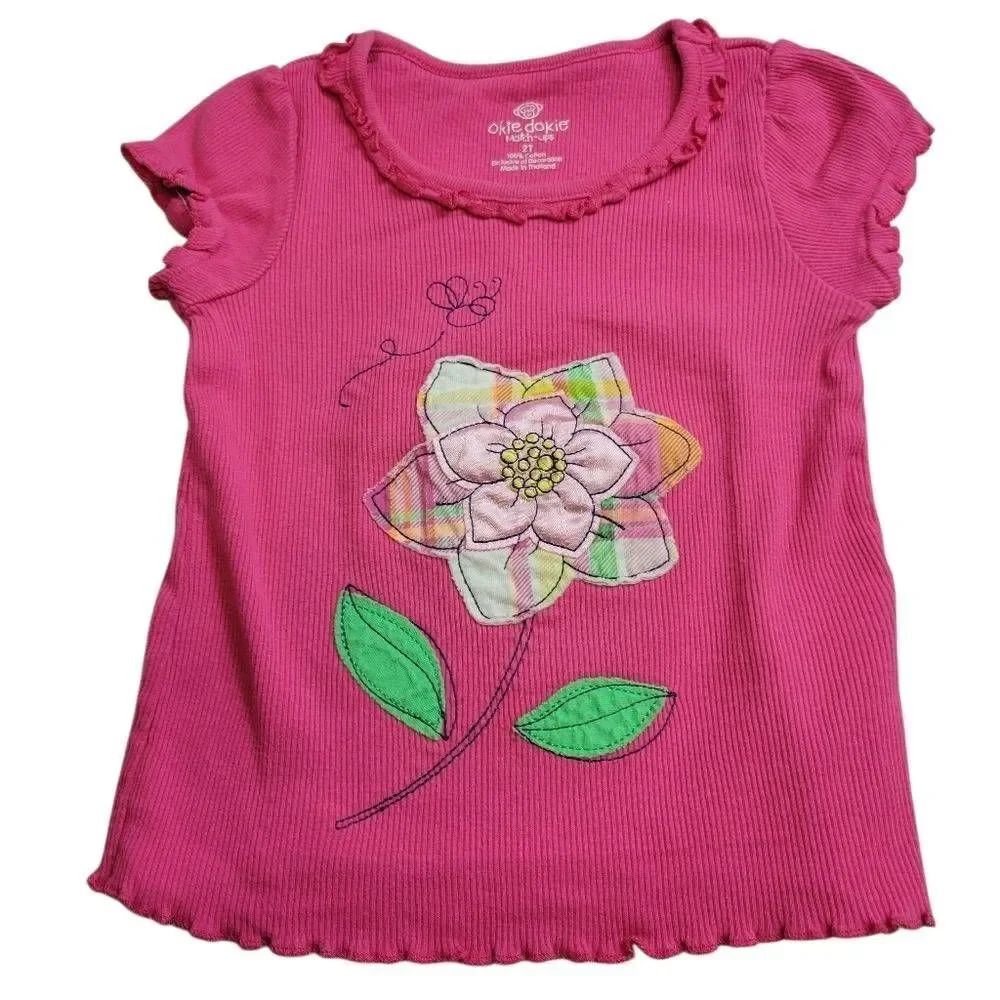Okie dokie shirt, honey bee 2T